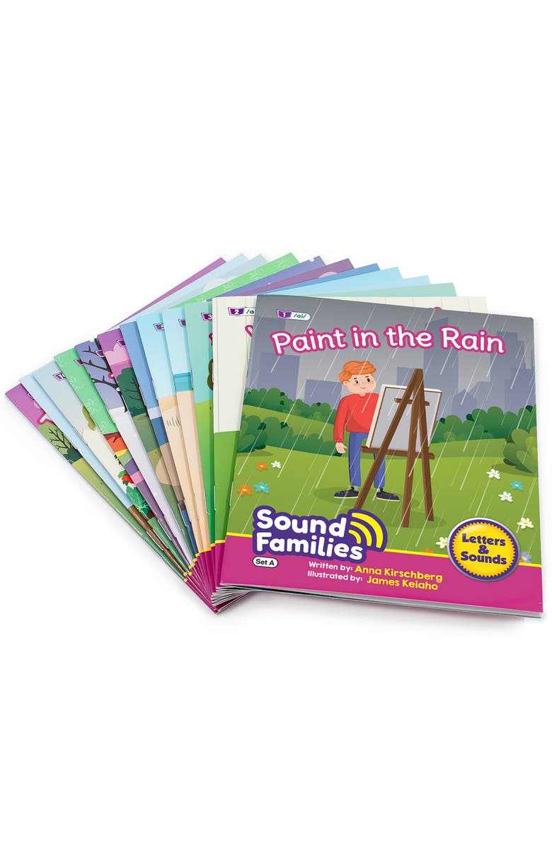 Junior Learning Decodable Readers Sound Families Long Vowel Fiction Phase 5.5, Alternate, color, Multicolored