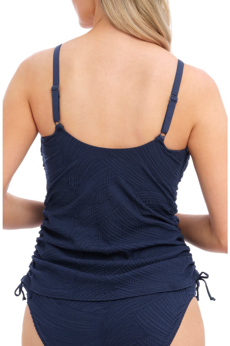 Ottawa Underwire Twist Front Tankini Top, Alternate, color, INK