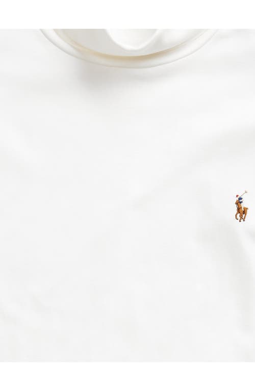 Polo Ralph Lauren Soft Touch Cotton Turtleneck In Nevis