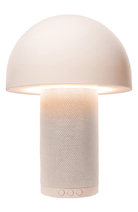 Mushroom Lamp and Wireless Speaker