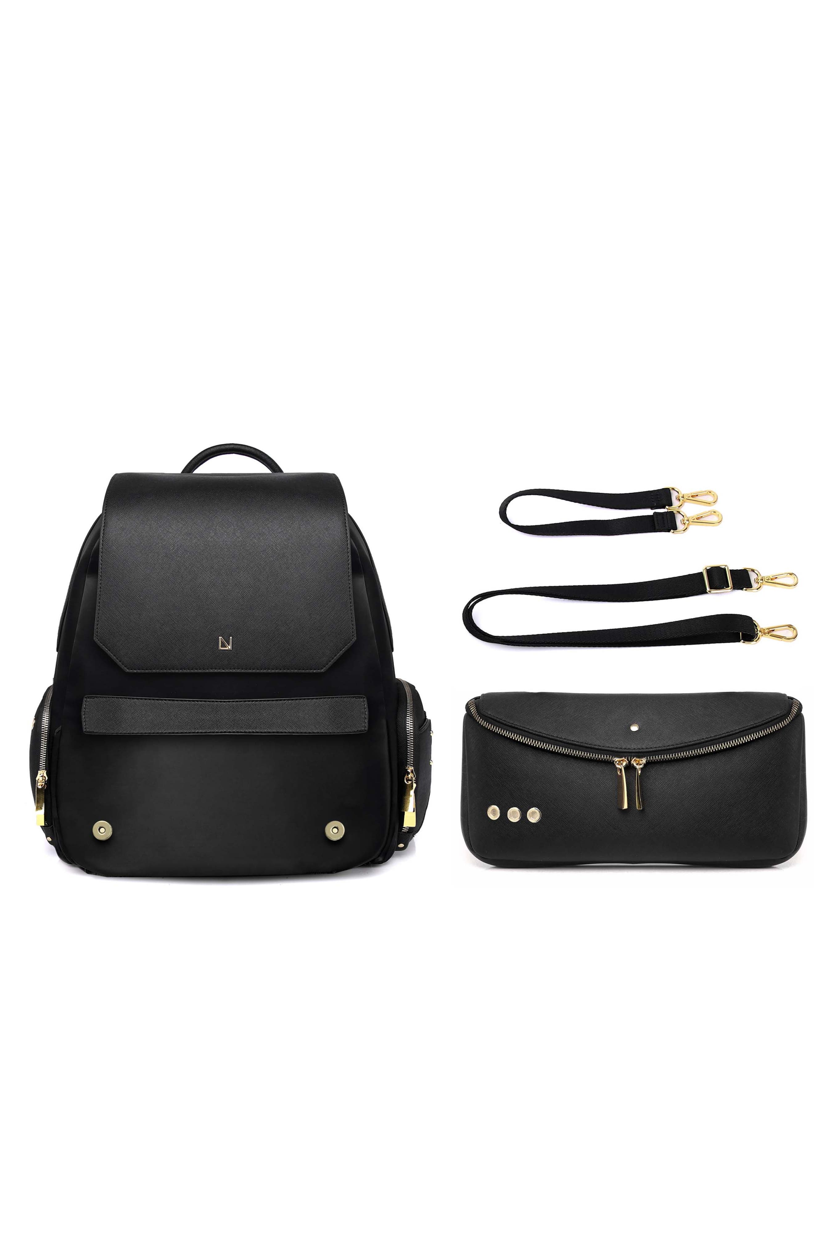 Lux and Nyx Zoe 13-inch Laptop Backpack For Women, Alternate, color, Black