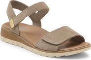SKECHERS Oasis Daisy St Leather Wedge Sandal