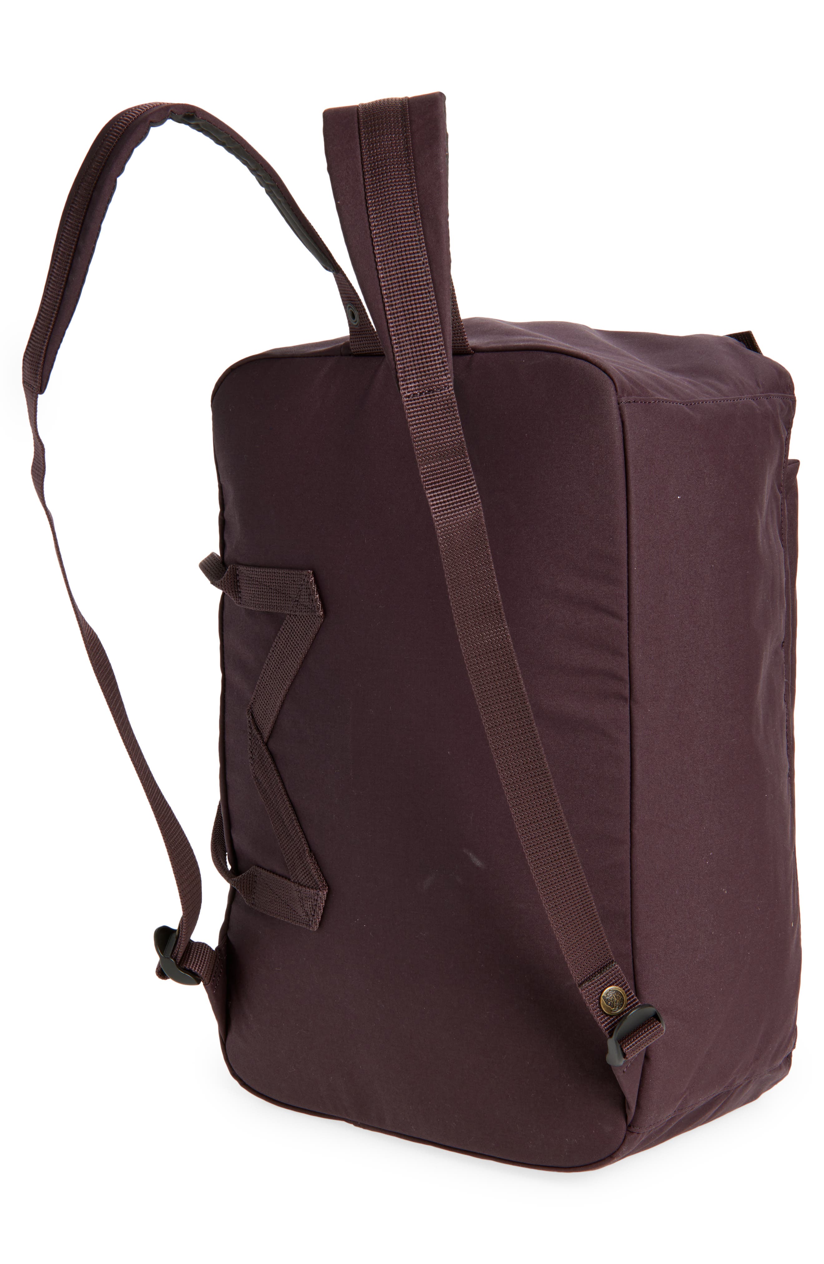 Fjällräven Kånken 30-Liter Convertible Weekender Bag, Alternate, color, Blackberry