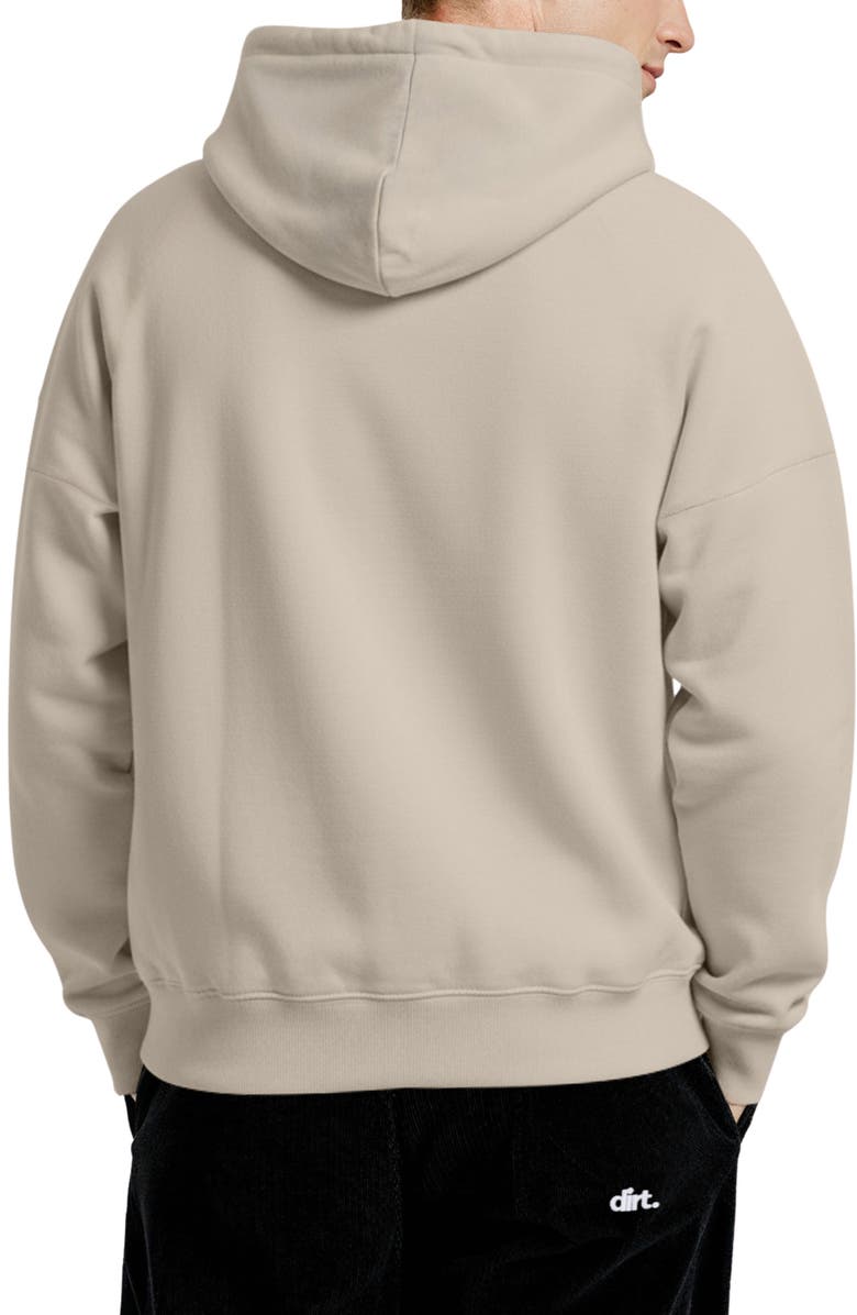 D.RT Lock Oversize Cotton Hoodie, Alternate, color, Cream