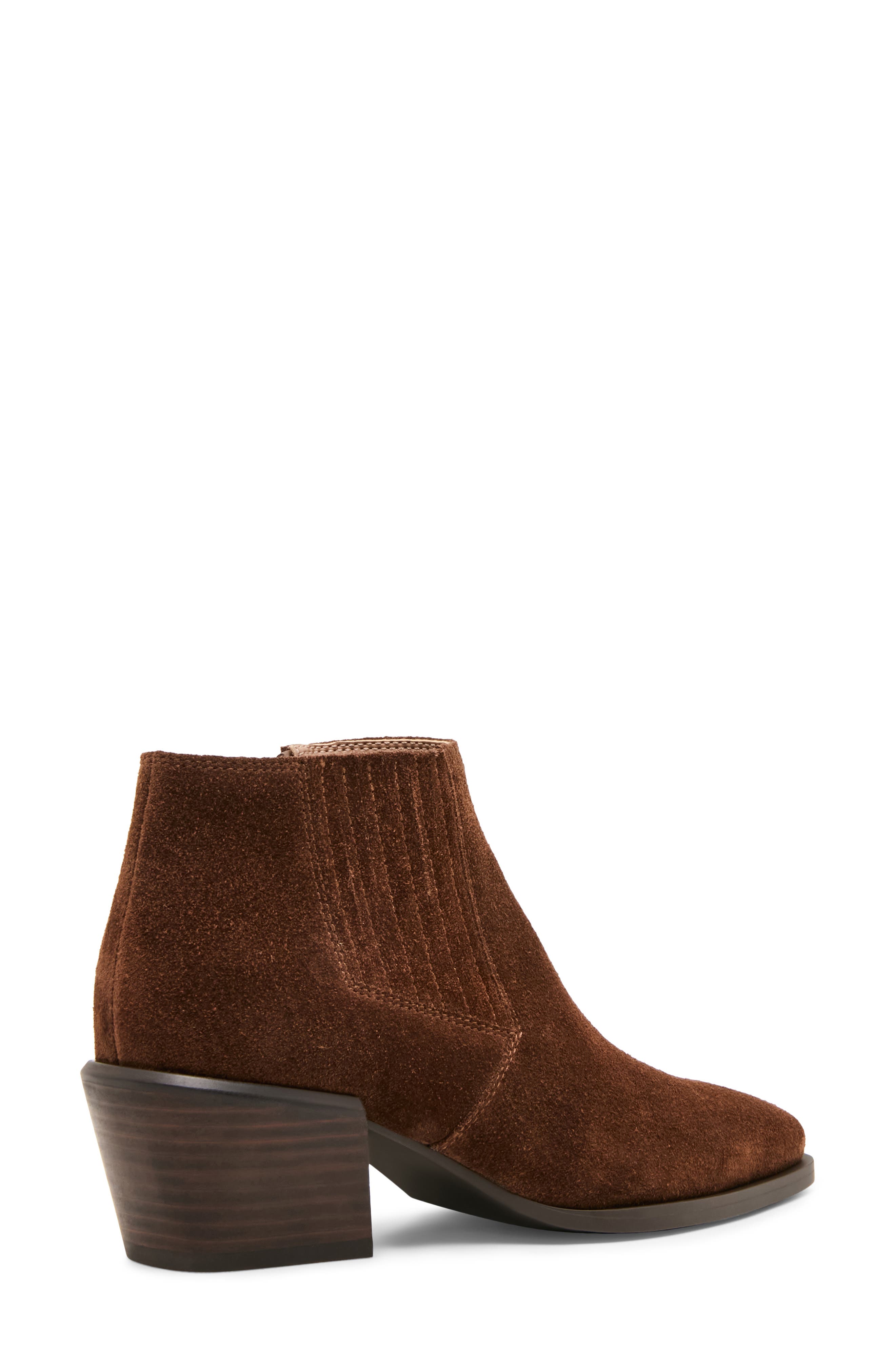 Dessie Waterproof Bootie, Alternate, color, CHOCOLATE SUEDE