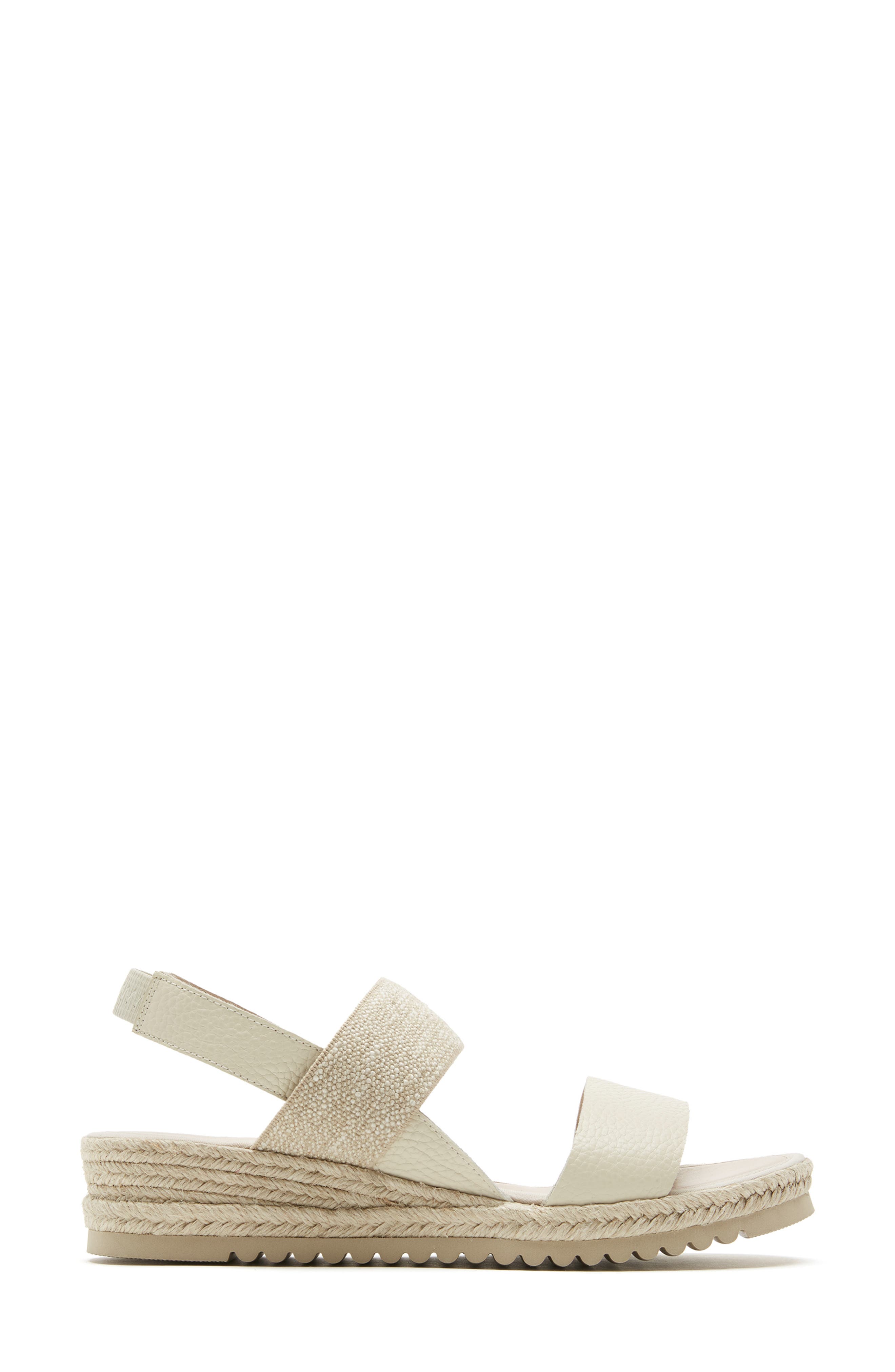 Rica Espadrille Wedge Sandal, Alternate, color, MILK PEBBLE