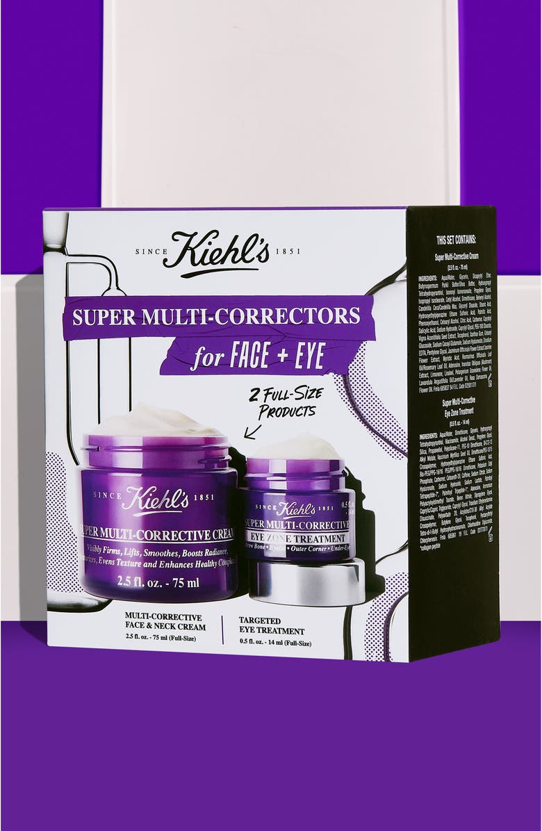 Kiehl's Since 1851 Super Multi Corrective Face Cream + Eye Treatment Duo $155 Value, Alternate, color,