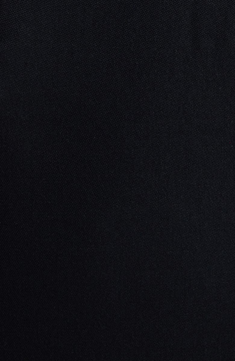 Balmain Double Collar Long Sleeve Wool Dress, Alternate, color, 