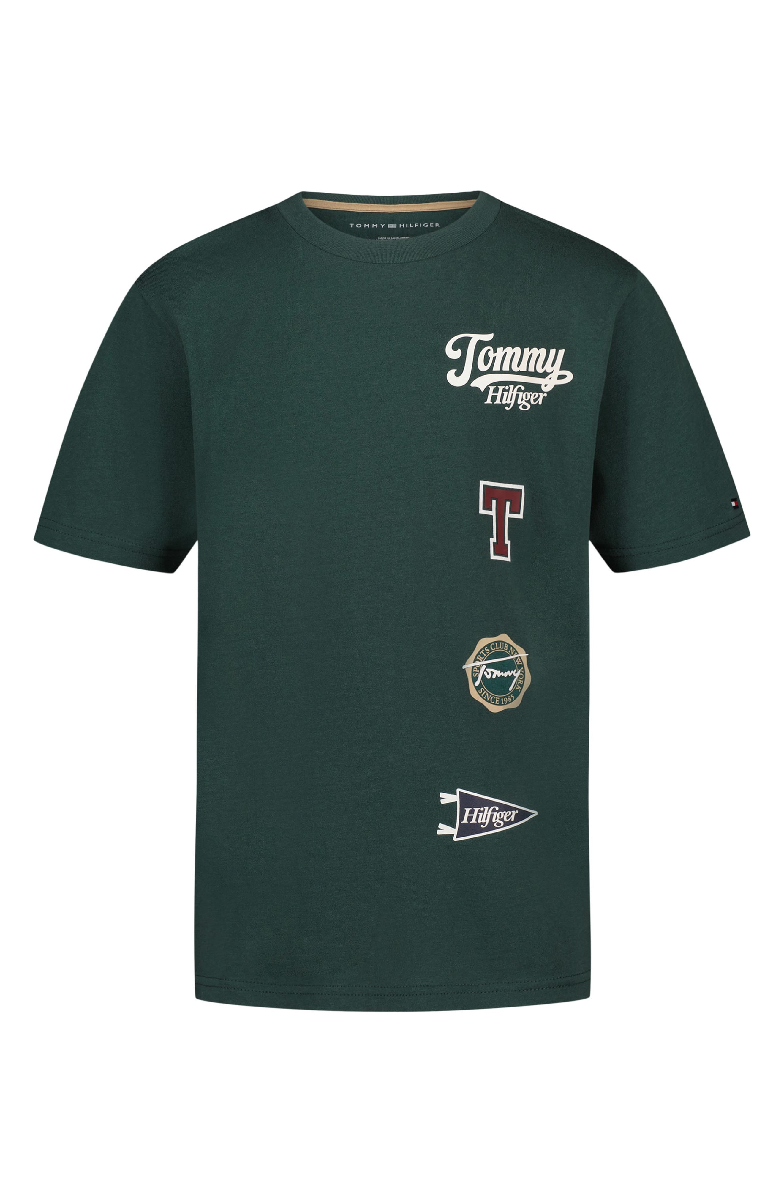 Kids' Collegiate Stack Cotton Graphic T-Shirt
