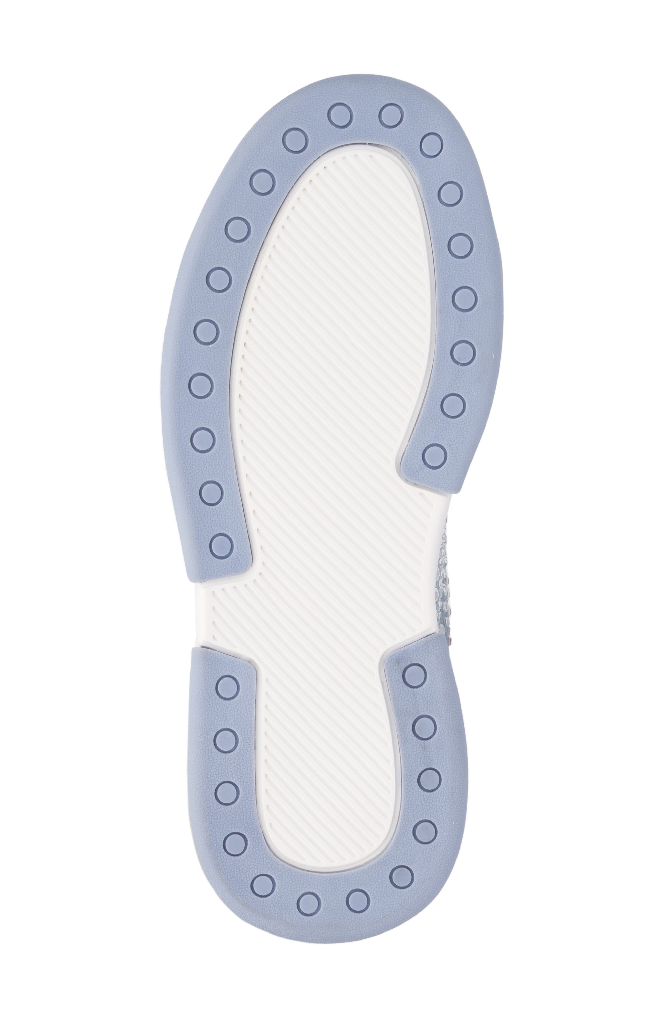 OLIVIA MILLER Lunar Rays Rhinestone Sneaker, Alternate, color, Denim