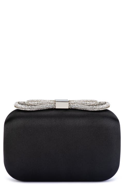 Ada Crystal Bow Clutch