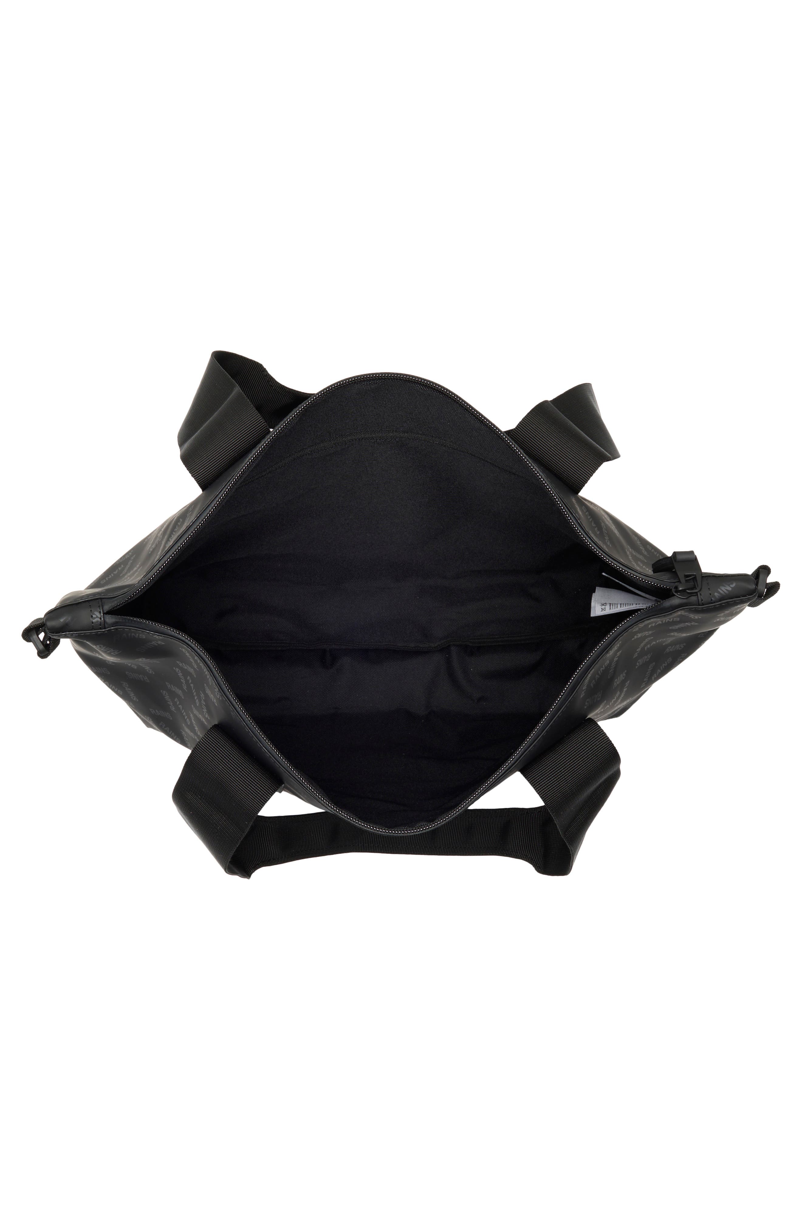 Rains Waterproof Mini Tote Bag, Alternate, color, House