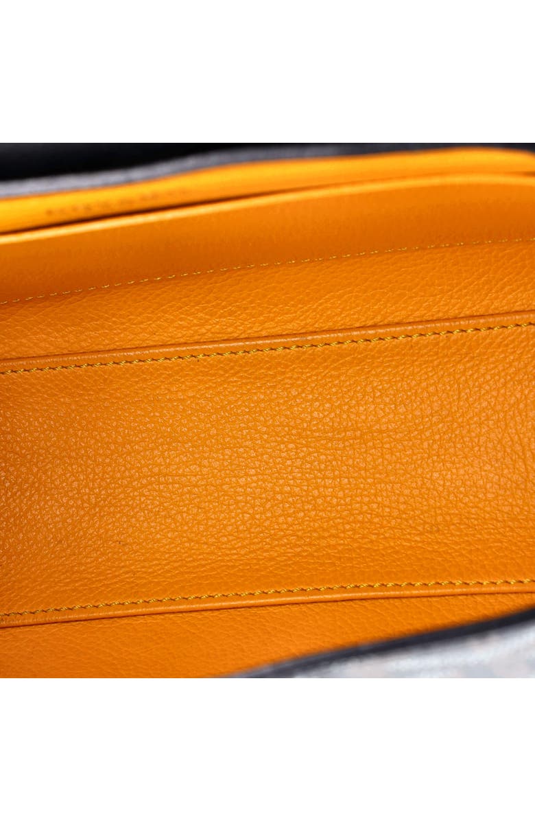 Pre-Owned Goyard Saigon Top Handle Bag Coated Canvas with Leather Mini, Alternate, color,