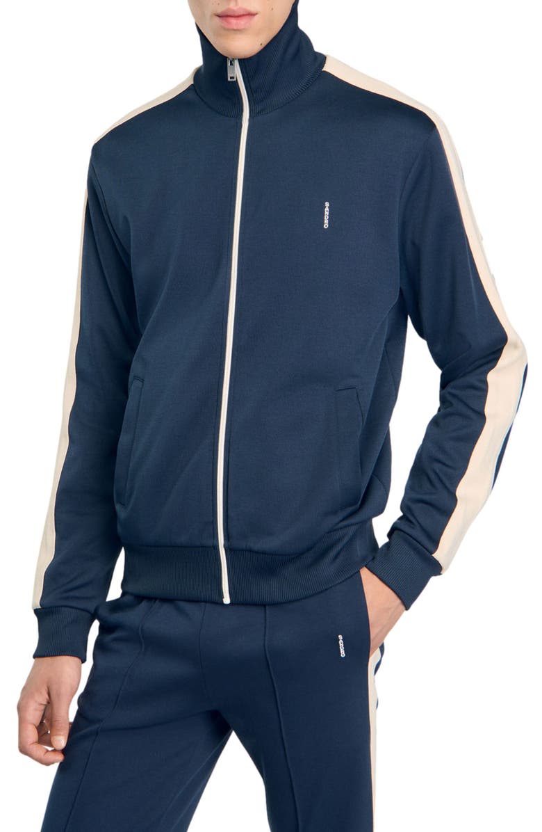SANDRO Track jacket, Alternate, color, 