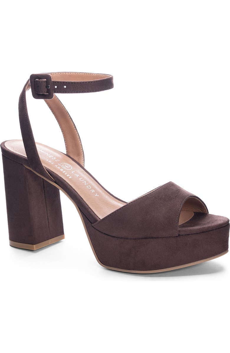 Chinese Laundry Theresa Platform Sandal, Main, color, Brown