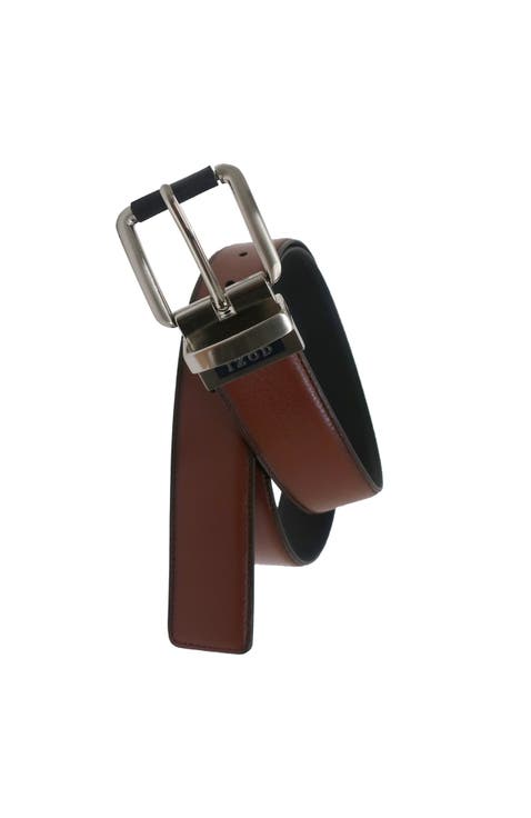 Mens Reversible Leather Belt