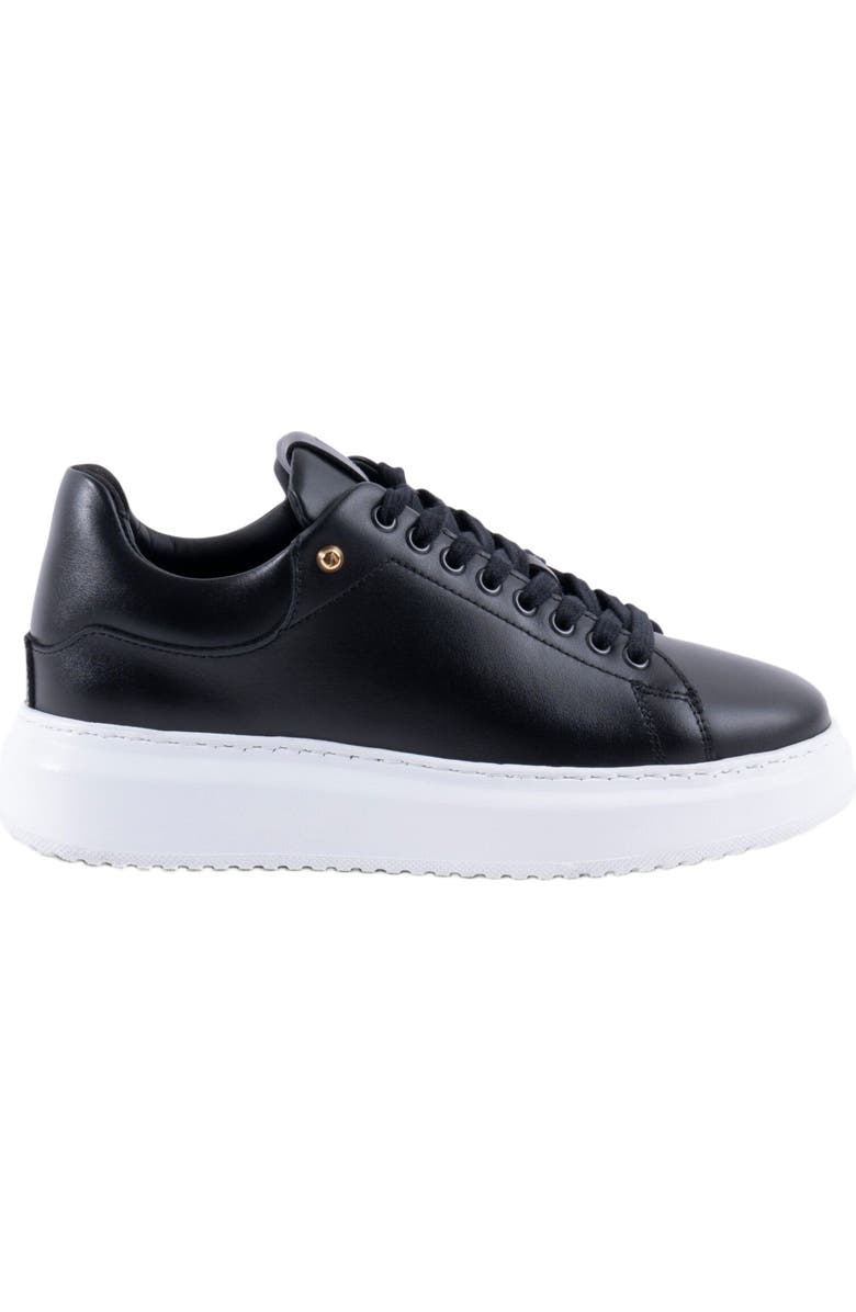 Stinaa.J Nelly Orthopedic Sneakers, Main, color, Black Leather