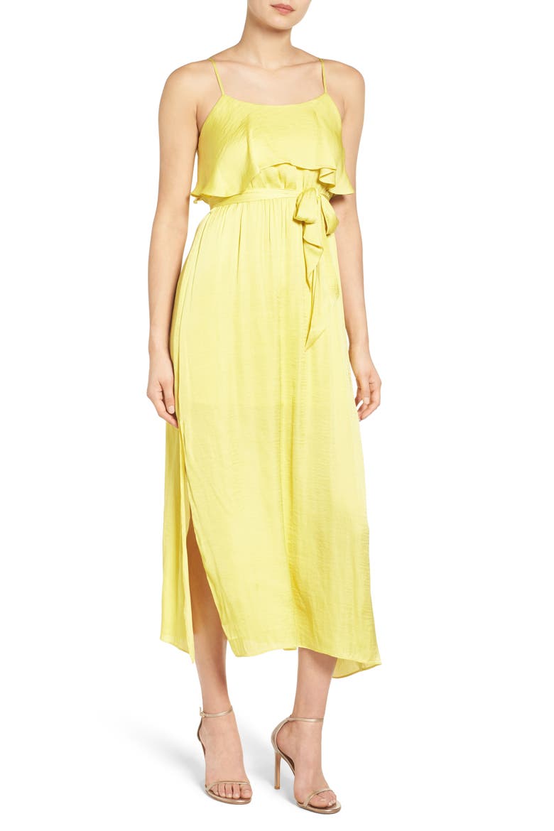 Serena Maxi Dress, Main, color, SUNSHINE