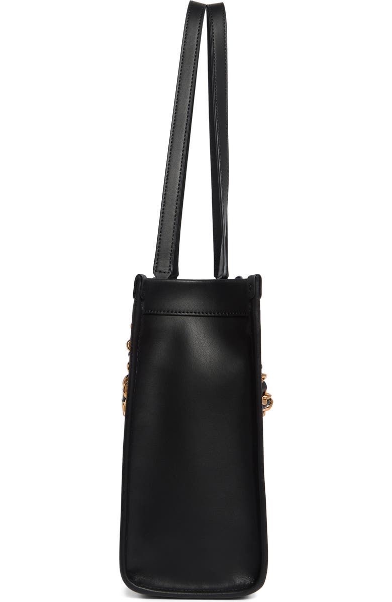 KARL LAGERFELD PARIS Savoie Tote Bag, Alternate, color, Natural/ Black