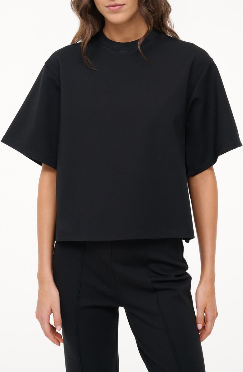 STAUD Casette Oversize T-Shirt, Main, color, Black