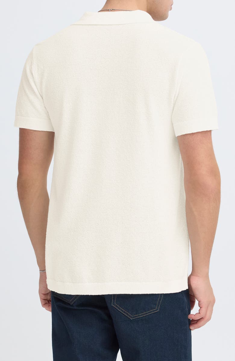 CASUAL FRIDAY Cotton Blend Polo, Alternate, color, Jet Stream