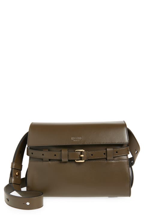 ショルダーバッグ・ポシェット MOSCHINO Women Messenger Bags JC4036PP1MLB0105 Brown Moschino Logo-AppliquéD Messenger Bag In Brown - 50% Off
