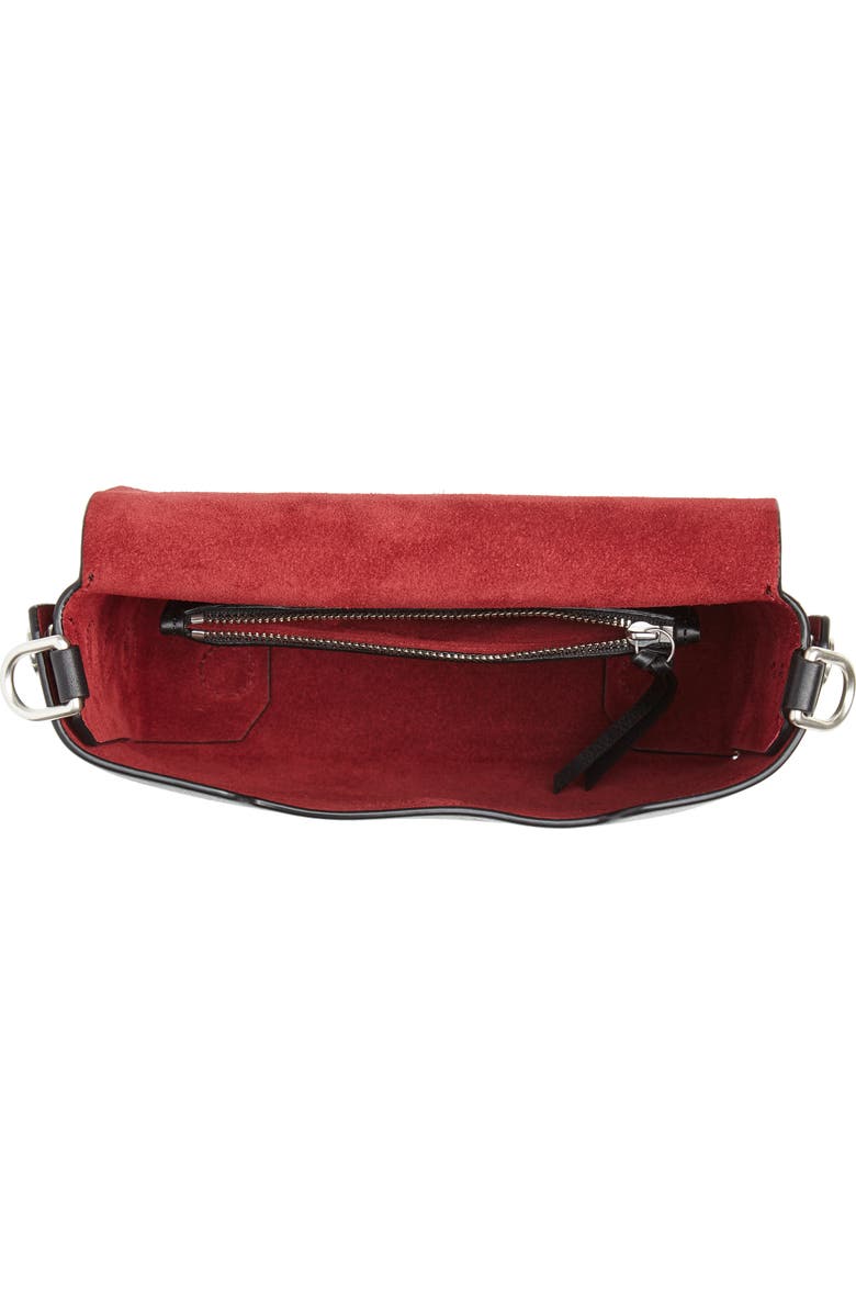 rag & bone Atlas Concept Leather Shoulder Bag, Alternate, color,