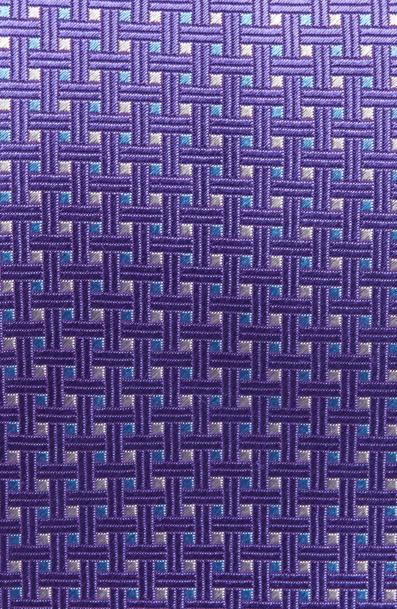 David Donahue Neat Square Silk Tie, Alternate, color, 