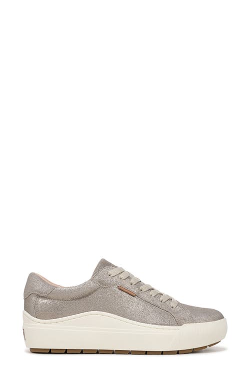 Dr. Scholl's Take Time Platform Sneaker In Silver