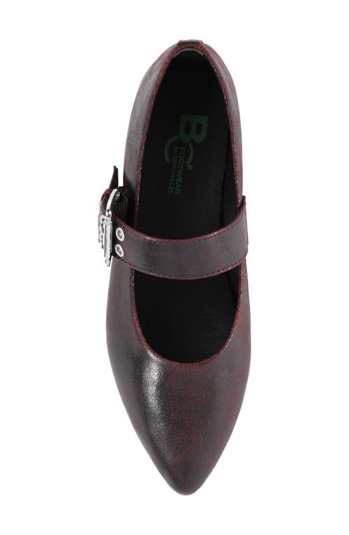 Bc Footwear Spinning Around Mary Jane Flat In Red