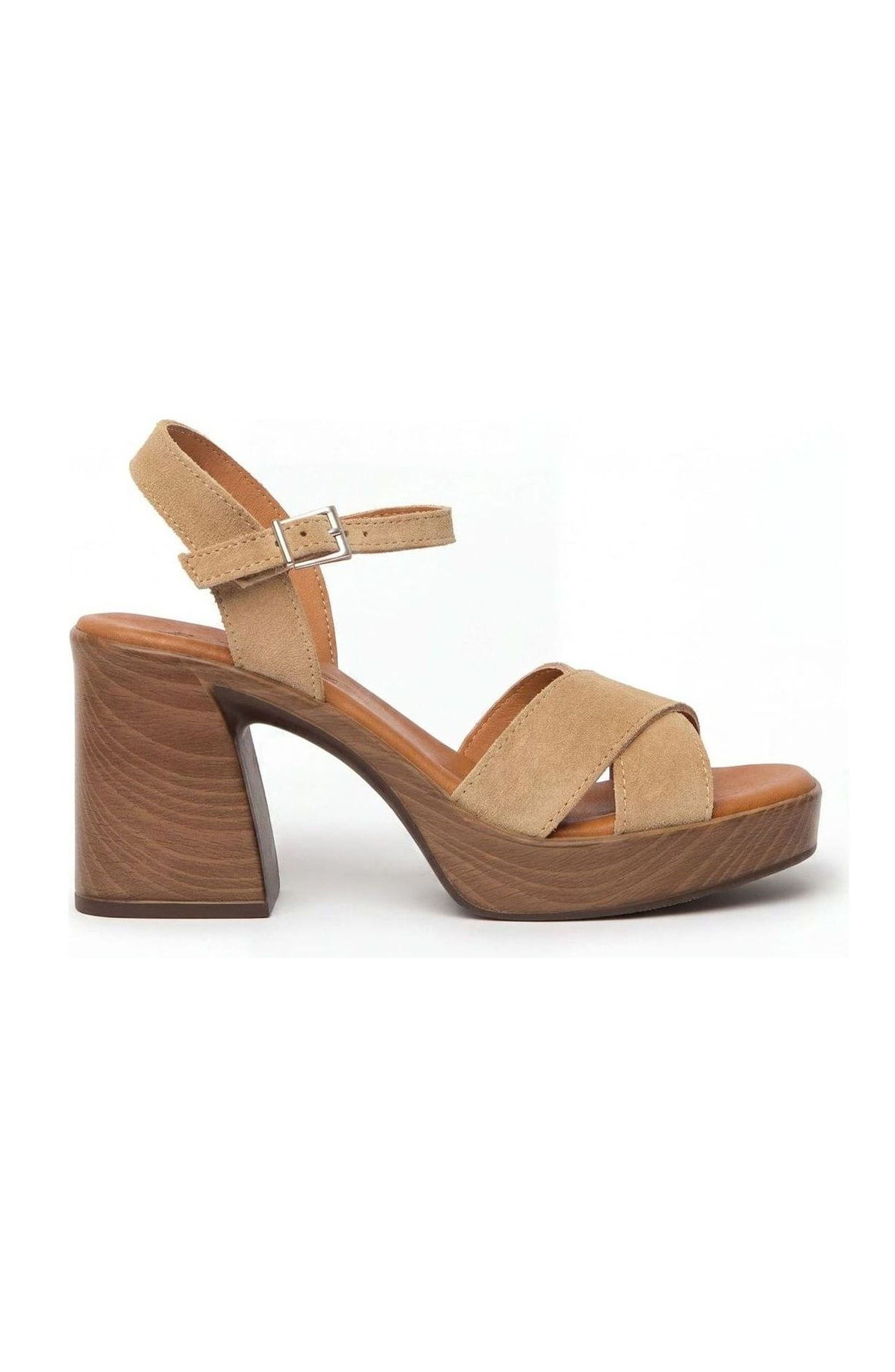 Lena Heeled Sandal, Alternate, color, Light Sand