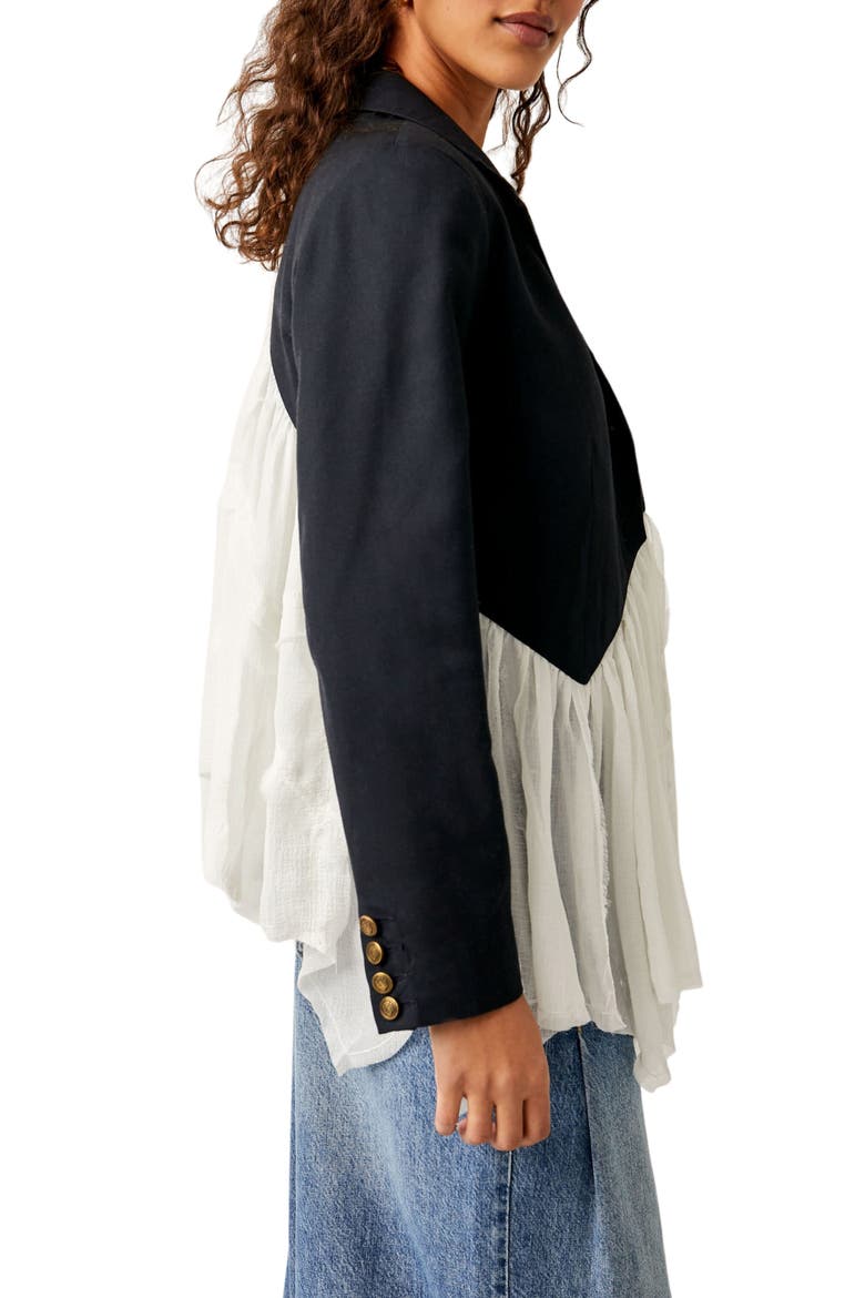 Ballet School Blazer, Alternate, color, NAVY