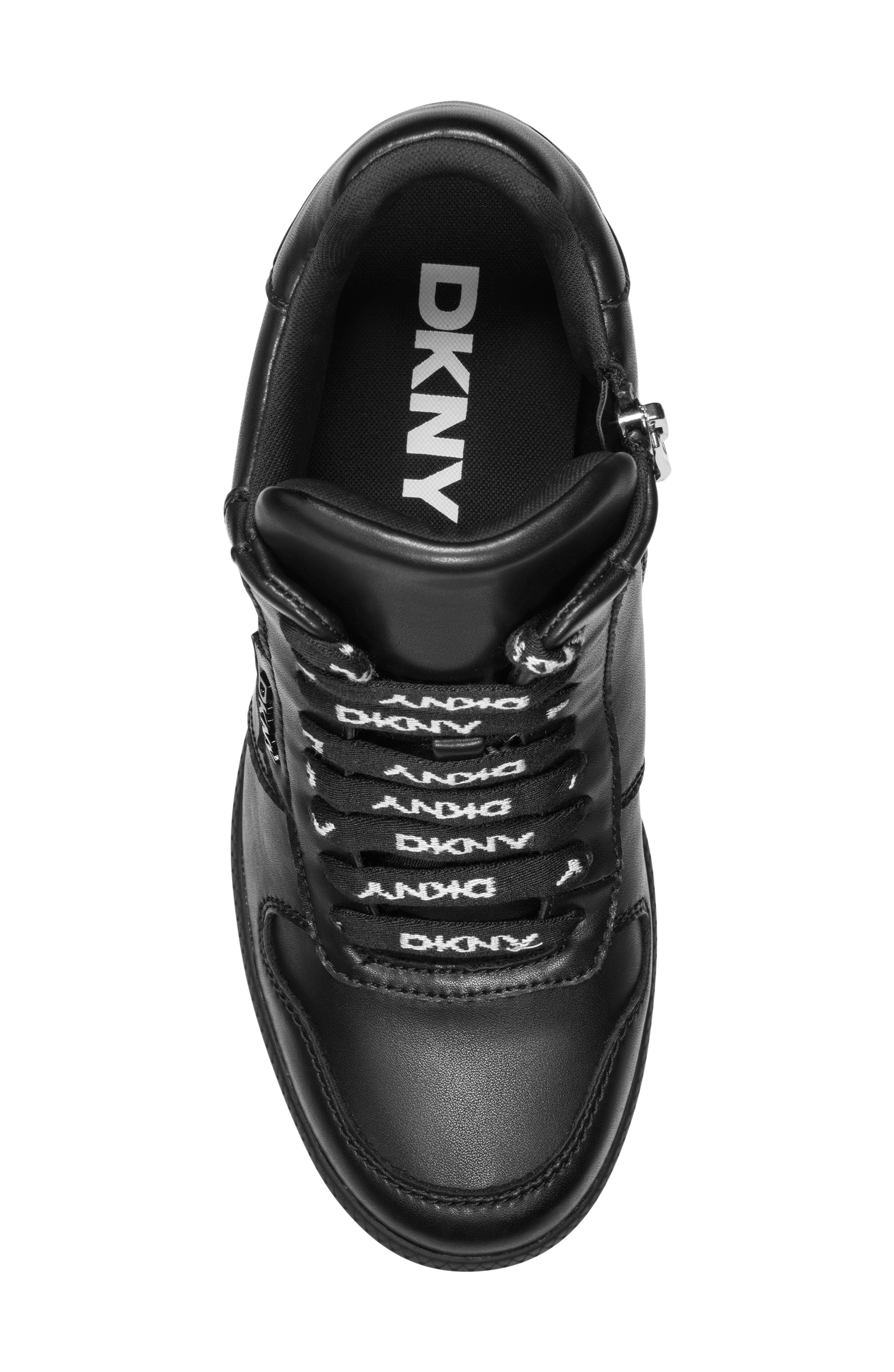 Sereina Hidden Wedge Sneaker, Alternate, color, BLACK