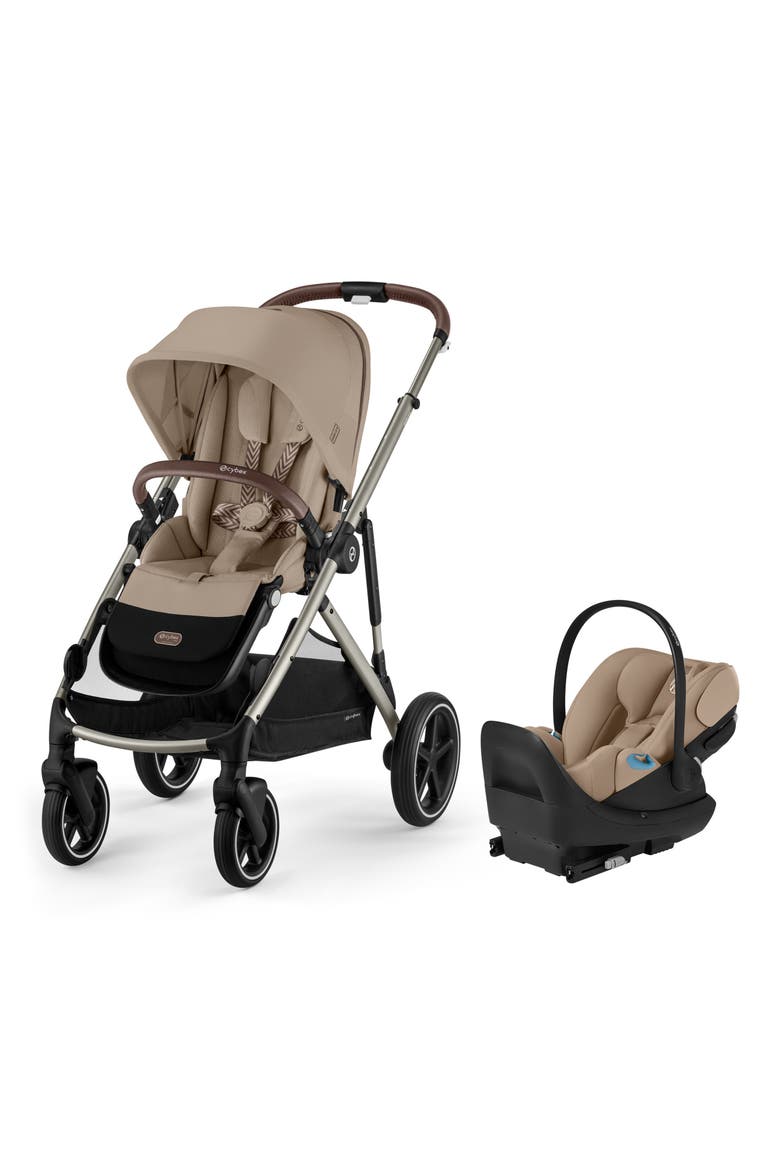 Gazelle S Stroller & Cloud G Pro Travel System, Main, color, ALMOND BEIGE