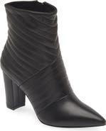 KOKO + PALENKI Astrology Quilted Pointed Toe Bootie