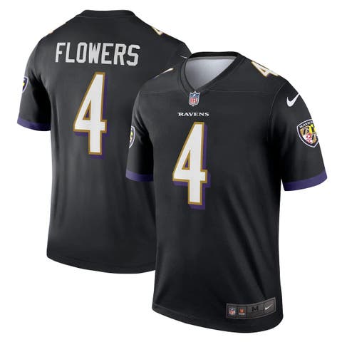Men's Nike Zay Flowers Black Baltimore Ravens Alternate Legend Jersey