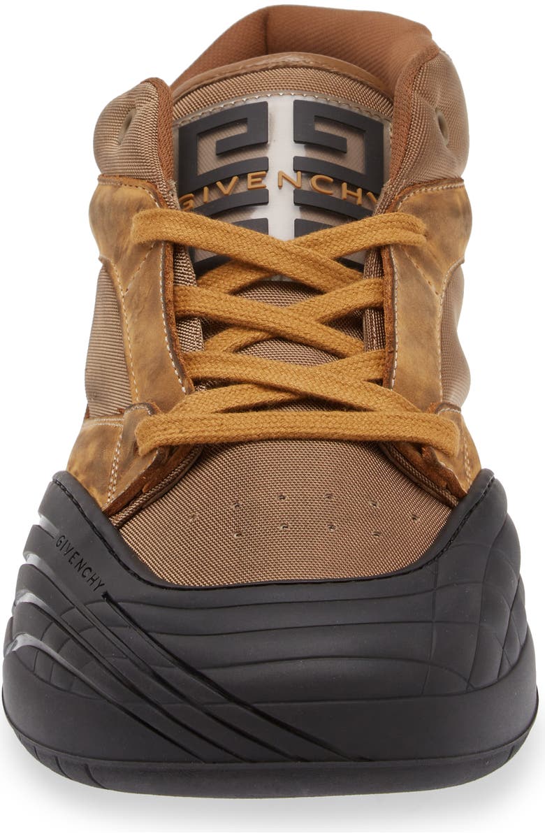 Givenchy Show Line Mid Top Skate Sneaker, Alternate, color, Beige