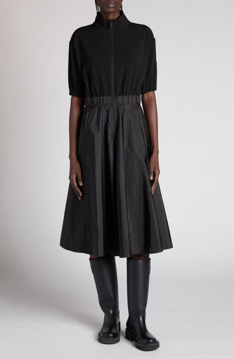 関税込MONCLER WOOL MIDI DRESS Moncler Wool Midi Dress | REVERSIBLE
