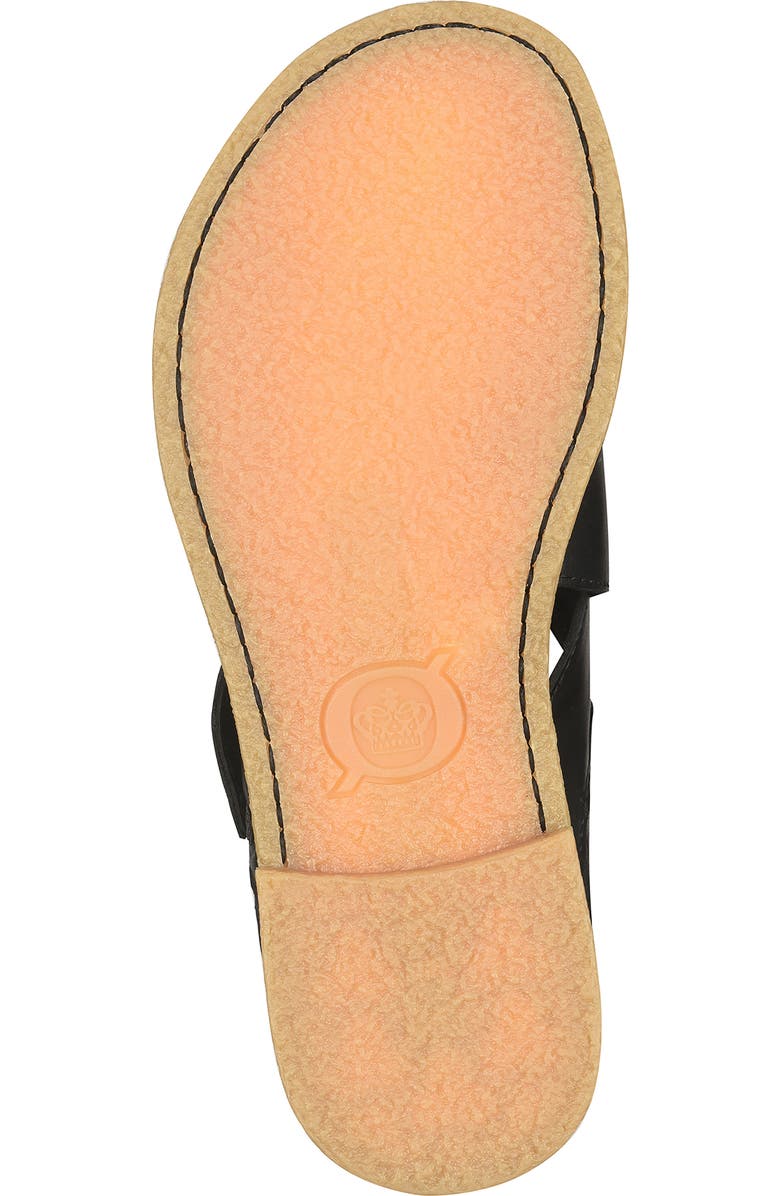 Børn Beebe Sandal, Alternate, color, Black Leather