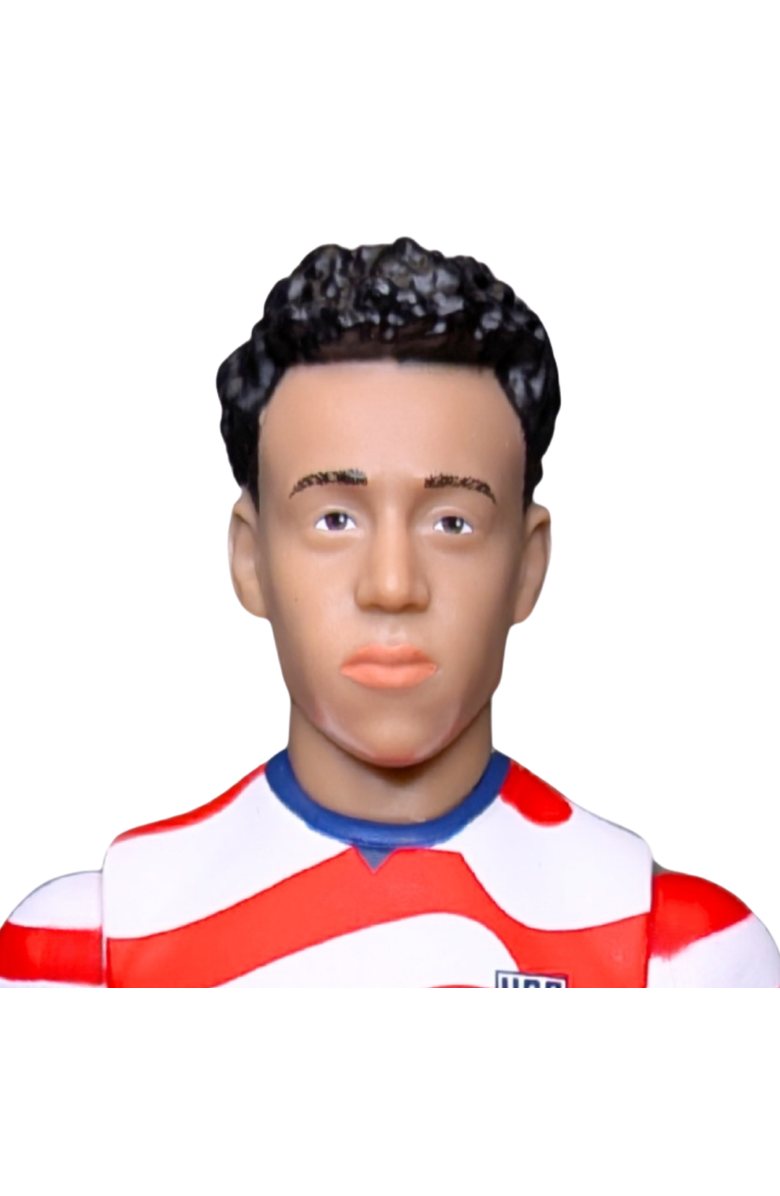 Banbo Toys Sockers 2026 USMNT Tyler Adams Home Jersey 8" Soccer Action Figure, Alternate, color, Red