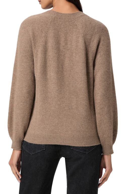 Paige Thea V-neck Cashmere Sweater In Brown