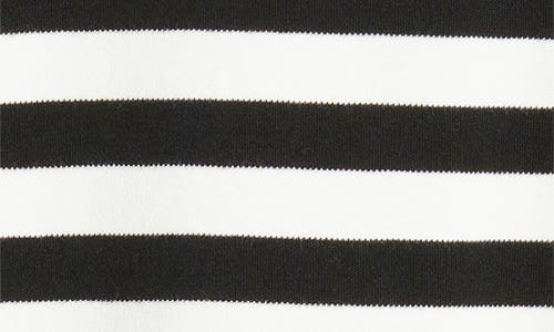 Mavi Jeans Stripe Cotton T-shirt In Black