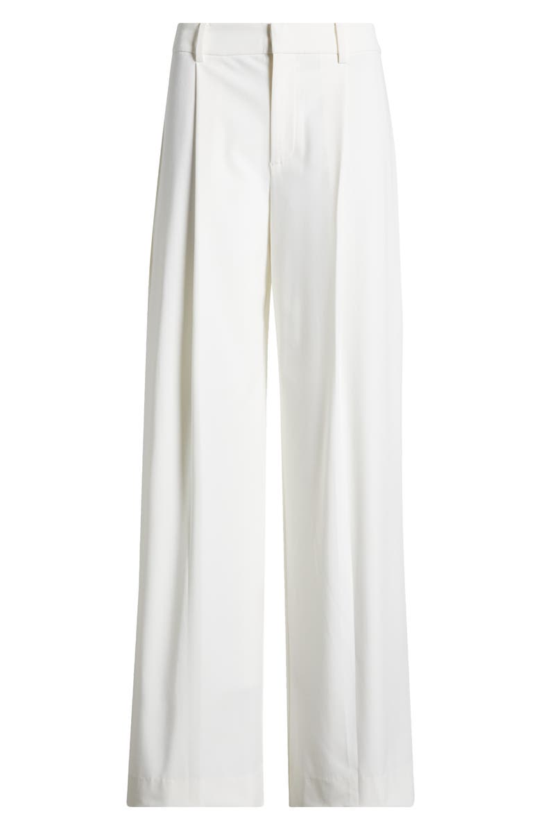 Naked Wardrobe Relaxed Fit Wide Leg Pants, Alternate, color, White
