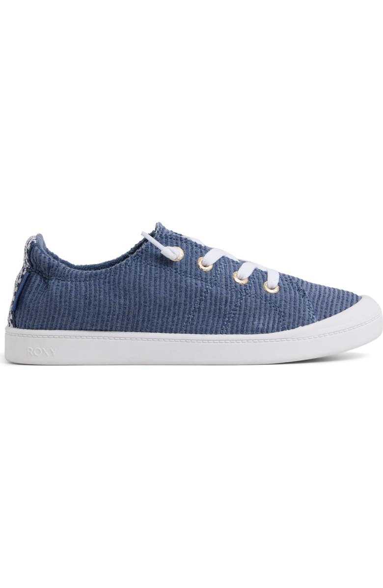 Roxy Bayshore Plus Sneaker, Alternate, color, Medium Indigo Wash