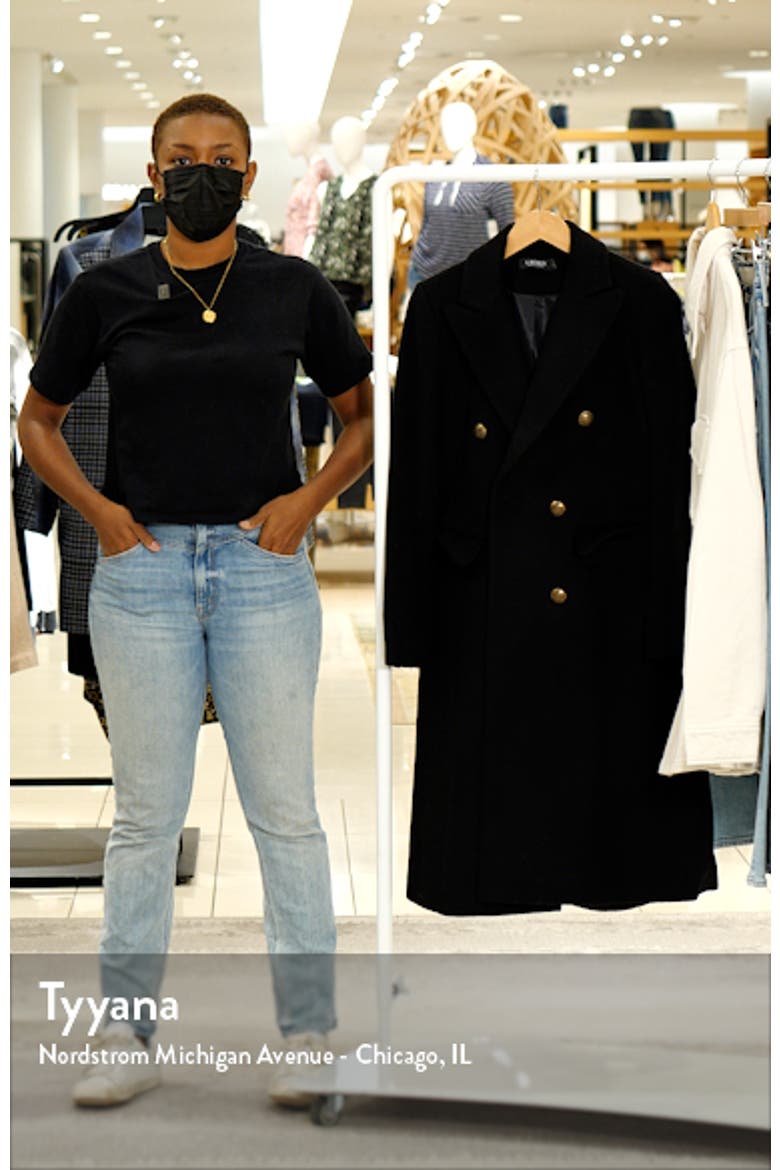 Military Wool Blend Trench Coat video
