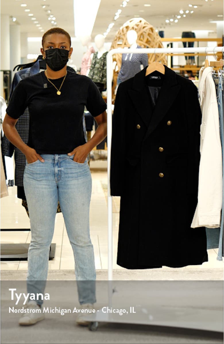 Military Wool Blend Trench Coat, sales video thumbnail