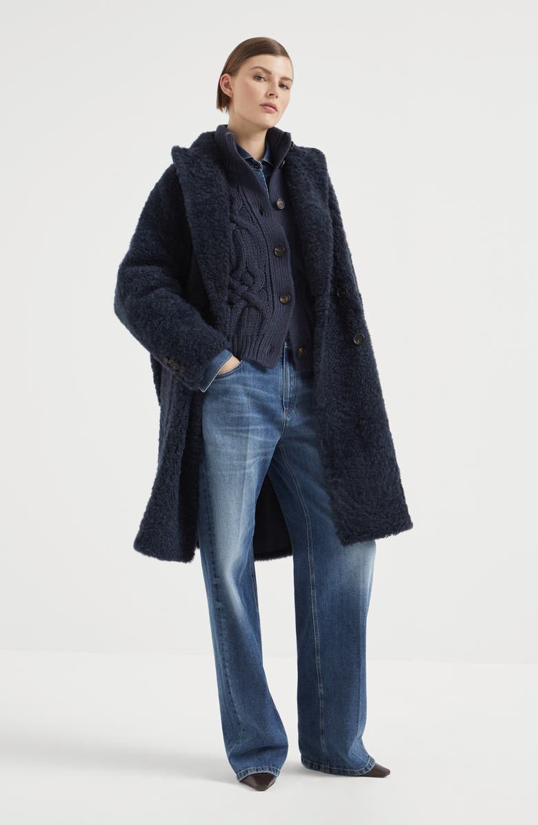 Brunello Cucinelli Shearling coat, Alternate, color,