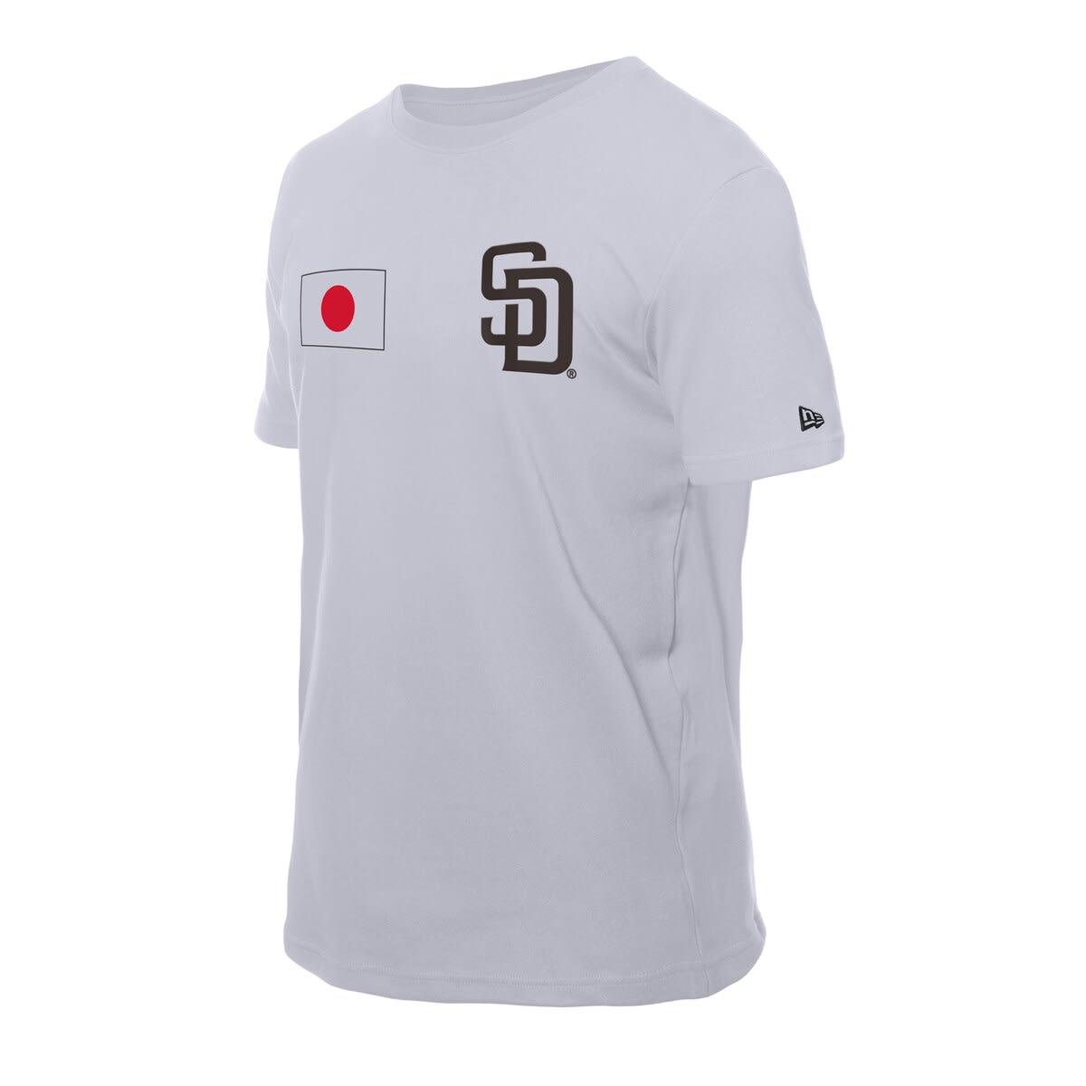 New Era Men's New Era White San Diego Padres Japanese Flag T-Shirt (Men ...