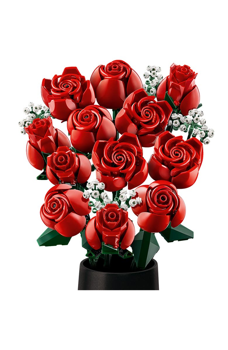 LEGO 18+ Botanicals Bouquet of Roses - 10328, Alternate, color, Red Multi
