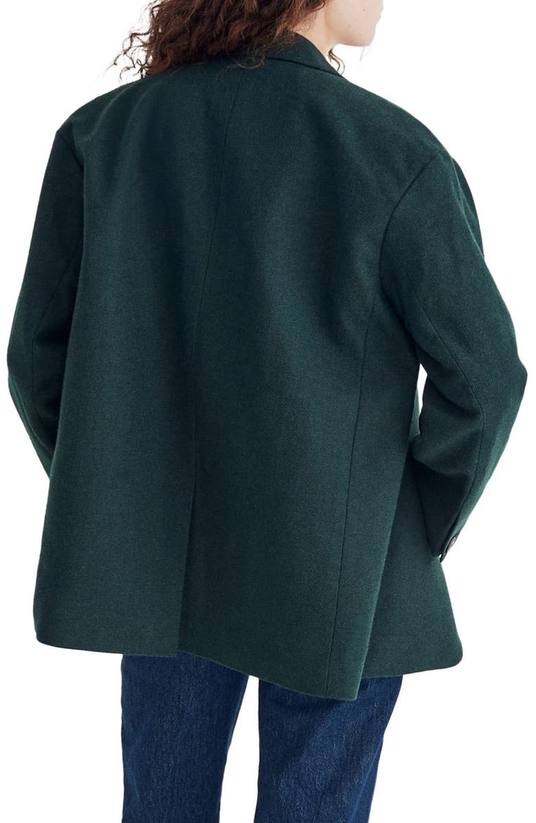 Madewell Brushed Oversize Dorset Blazer, Alternate, color,